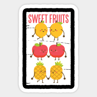 Fruity Buddies Delight Sticker